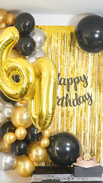 60. Geburtstag Event Set