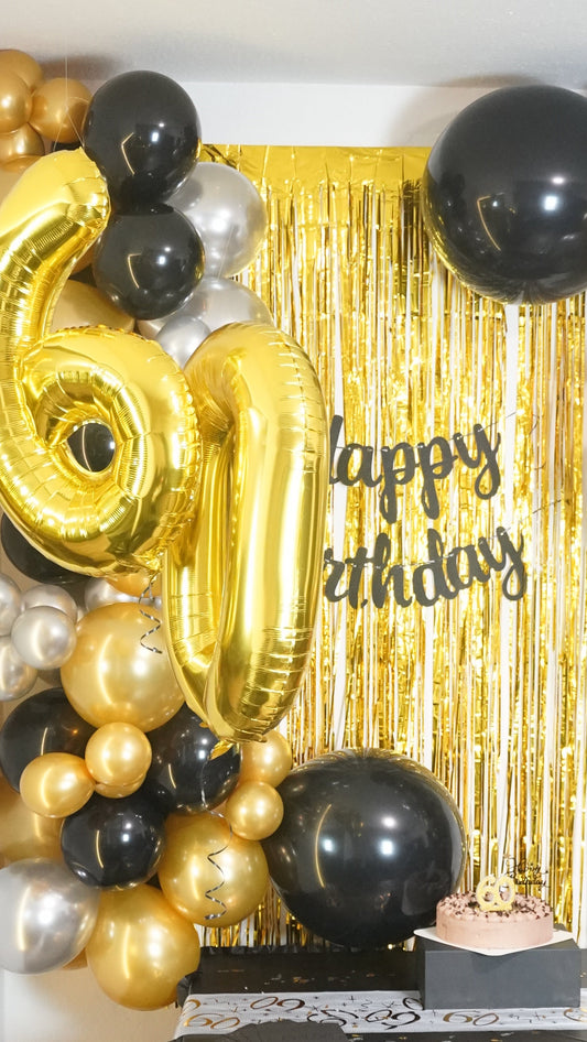 60. Geburtstag Event Set