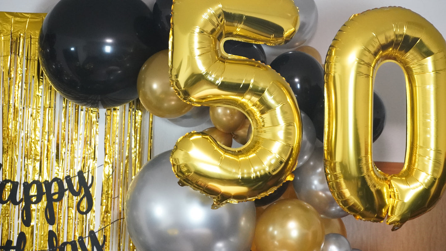 50. Geburtstag Event Set