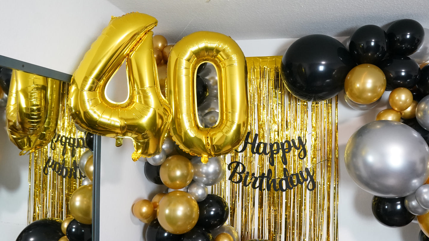 40. Geburtstag Event Set