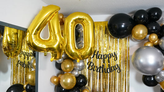 40. Geburtstag Event Set